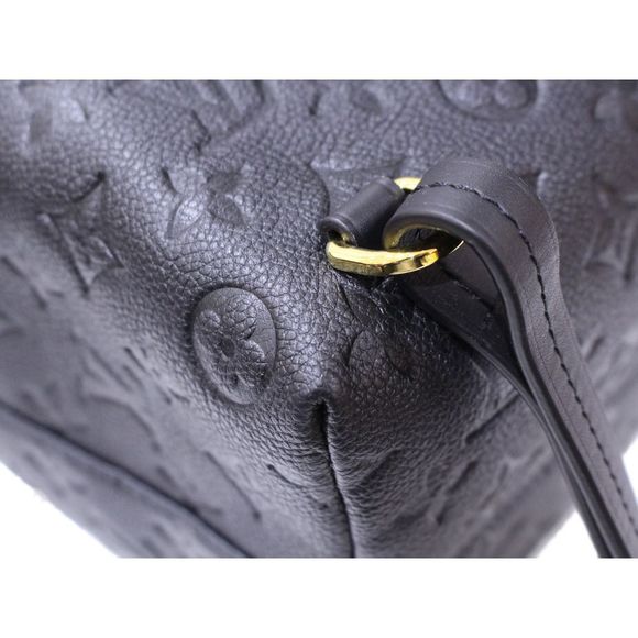 Louis Vuitton Monsuri PM Emplant Noir Black Rucksack Backpack - Picture 7 of 16